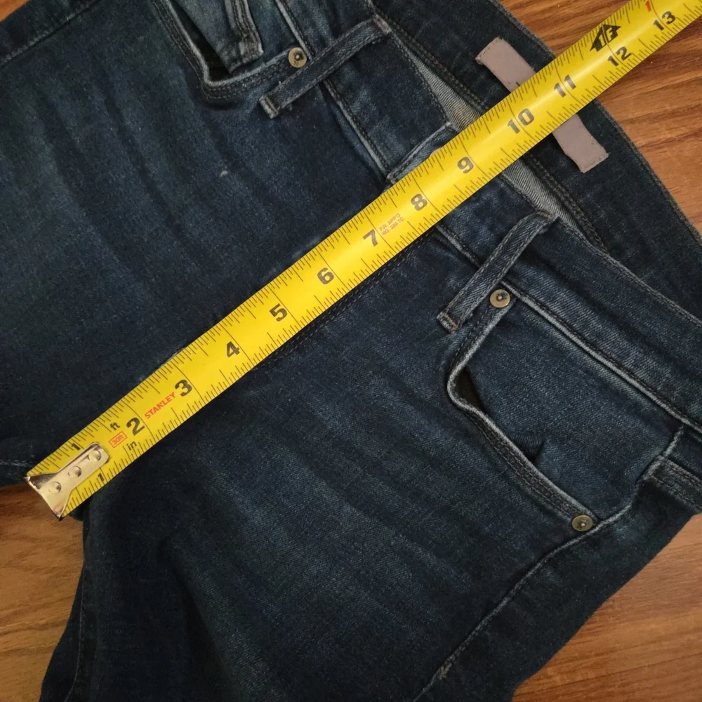 Joe's Jean Women's Dark‎ Blue Raw Hem Skinny Size 27 - Picture 5 of 9